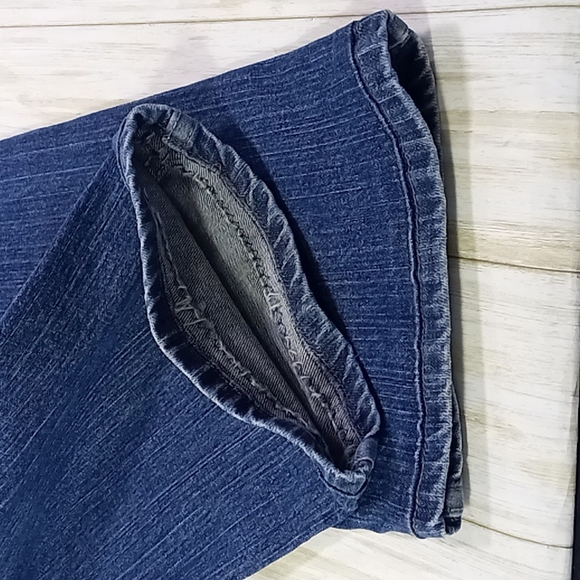 Riders by Lee Straight Leg Blue Jeans Size 6 Petite - Picture 13 of 16